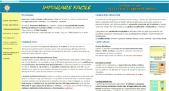 Desktop Screenshot of impararefacile.it