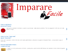 Tablet Screenshot of impararefacile.com